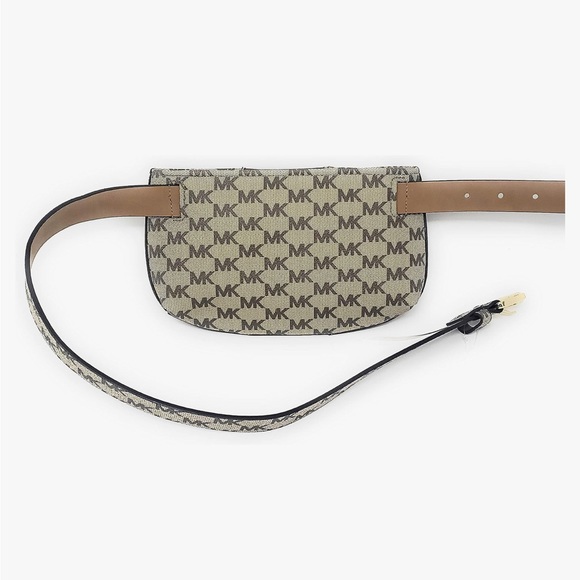 MICHAEL KORS LOGO brown/AcornWomans Belt Bag.Great Fall Colors.Gold Hardware.NWT - Picture 2 of 11
